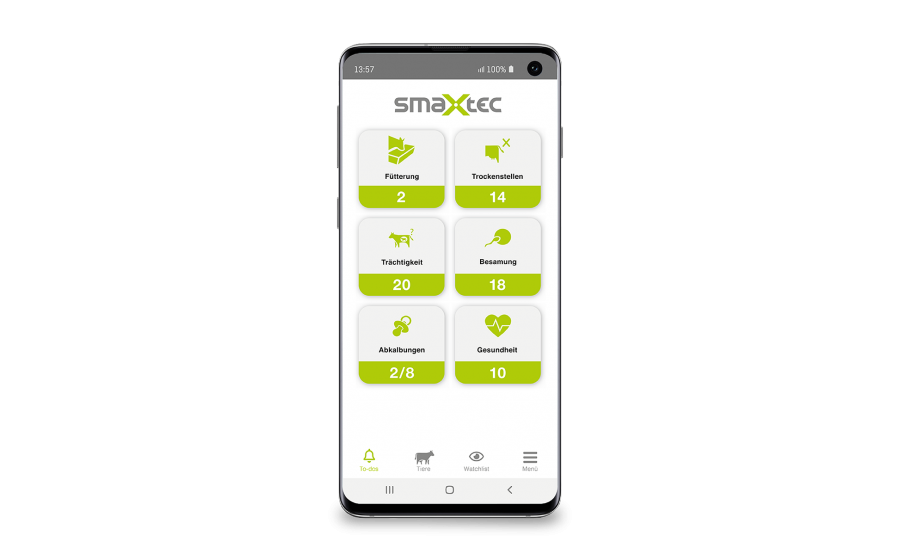 smaXtec app