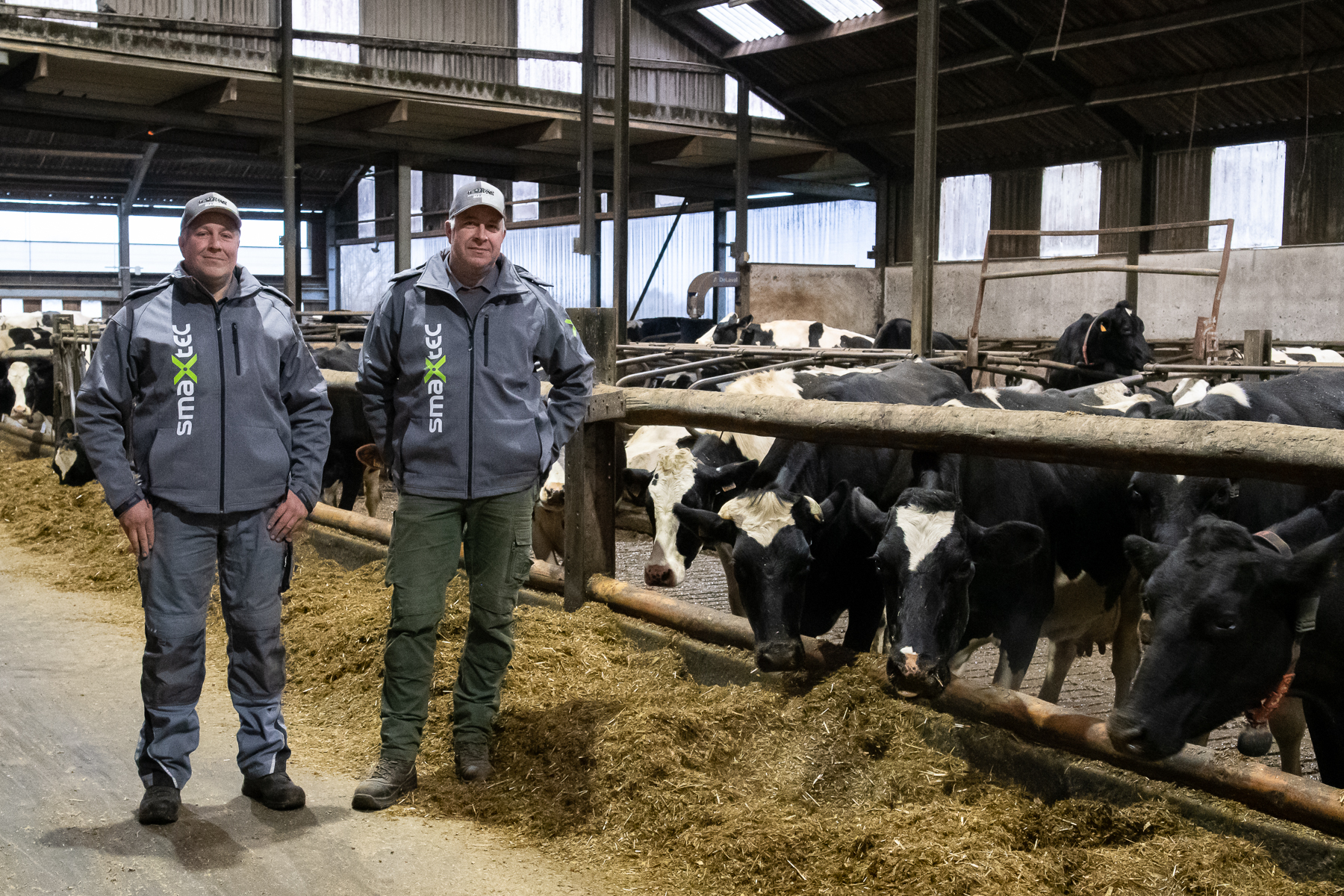 smaXtec testimonial Luc & Marco Mangen with their cows