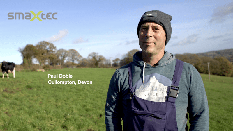 smaXtec testimonial Paul Doble on pasture