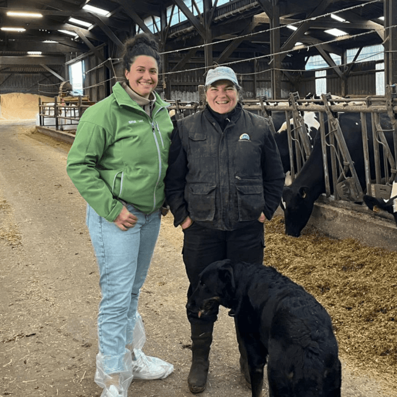 smaXtec customer and testimonial Claudine Quinquis